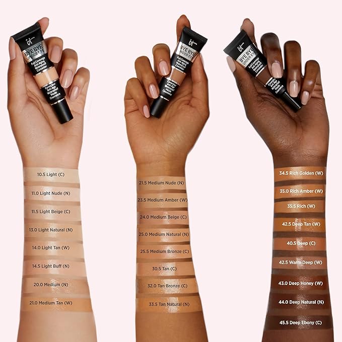 IT Cosmetics Makeup Set - Includes Supersize Bye 1 fl oz