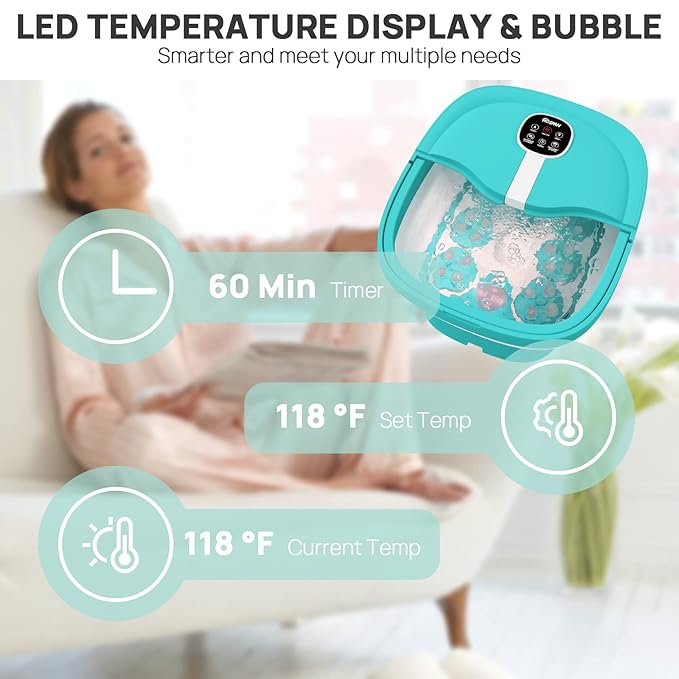 Hospan collapsible foot spa electric