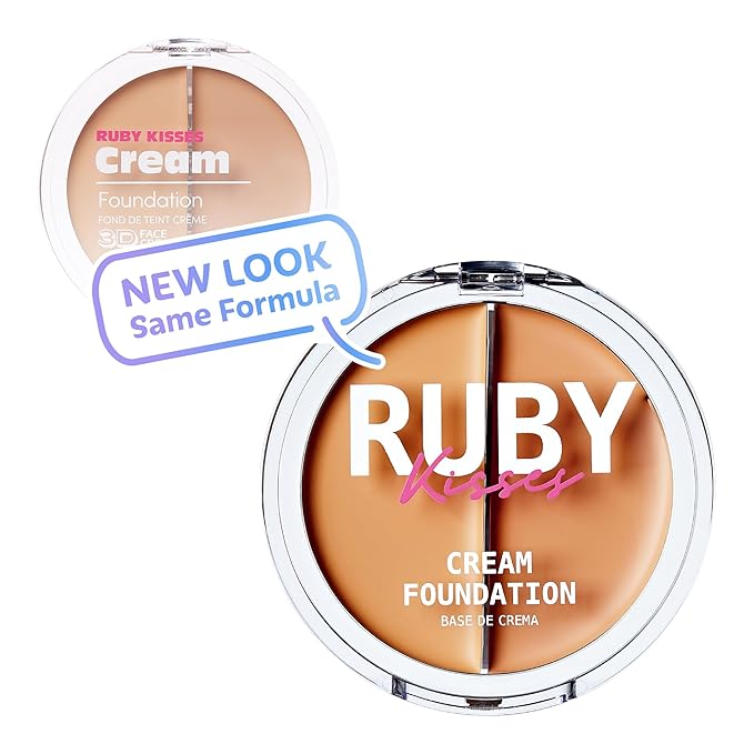 Ruby Kisses 3D Face Creator Cream Foundation & (Level 4)