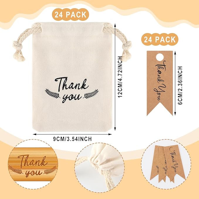 72 Pcs Employee Appreciation Gifts Sets Drawstring