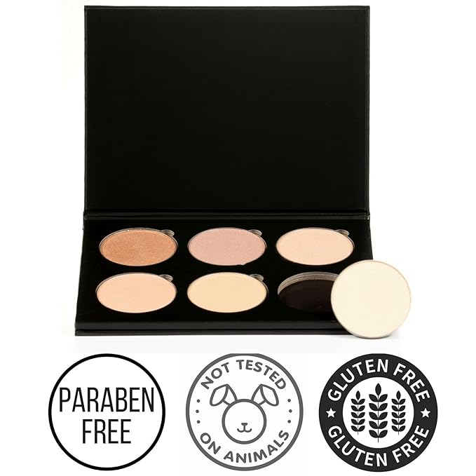 Makeup Highlighter Palette – Beauty Junkees Powder Highlighter