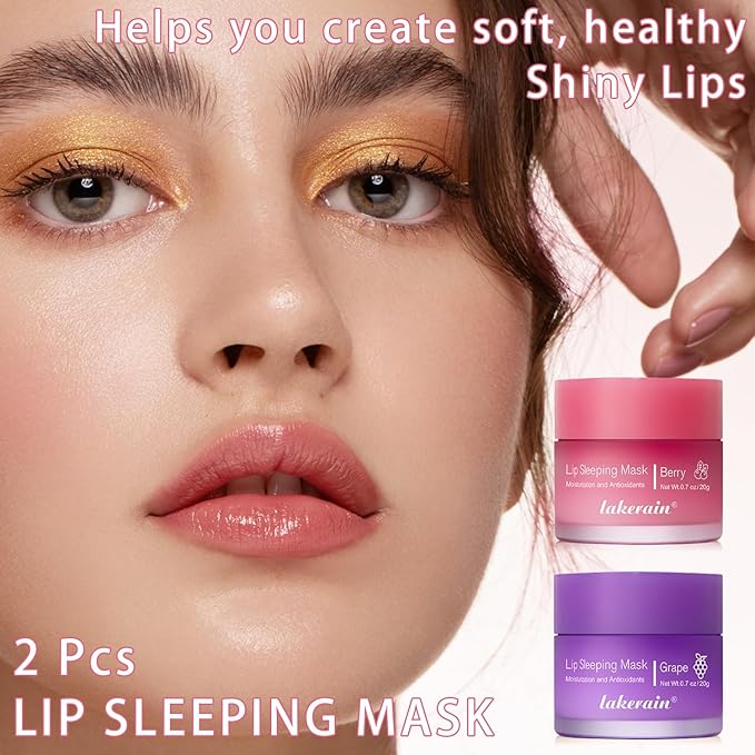 2 Pcs Lip Sleeping Mask, Lip Lines