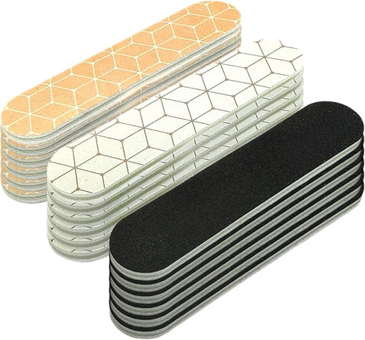 Set of 18 dual-sided nail