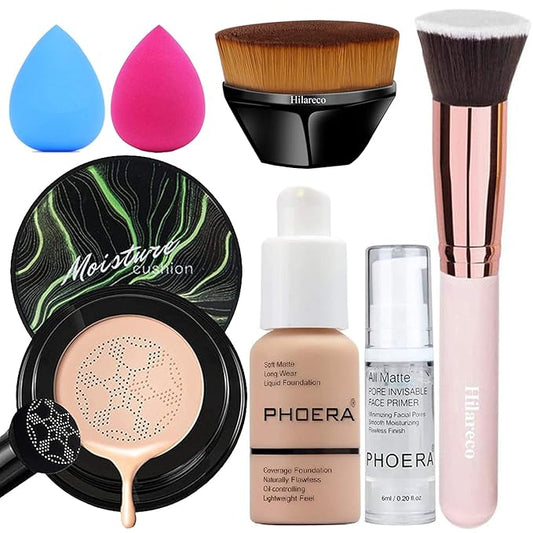 PHOERA Foundation,Mushroom Head Air Cushion CC Cream Natural Sand CC)