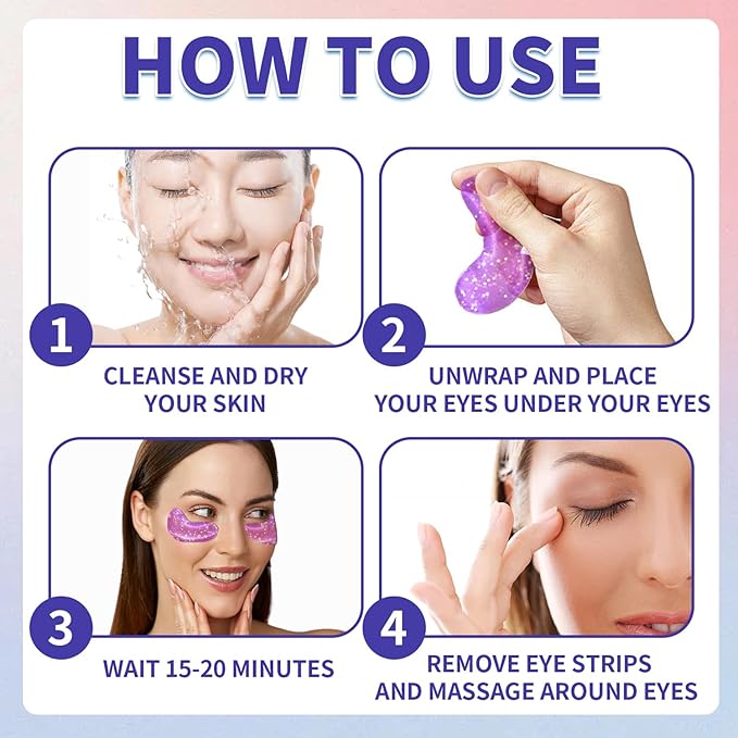 28 pairs under eye patches,under