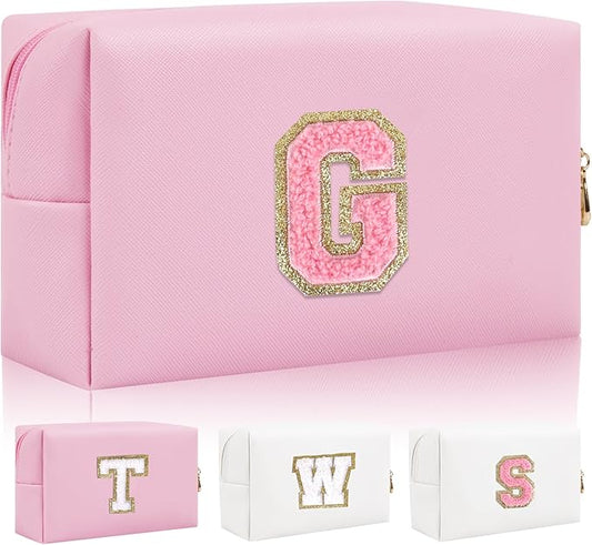 Personalized initial letter patch makeup