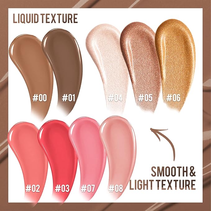 Liquid Highlighter Beauty Wand, Cream Liquid Highlighter Stick