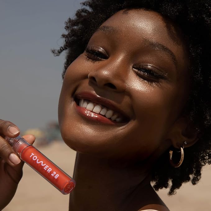 Tower 28 ShineOn Lip Jelly, FIRE, Non-Sticky Lip