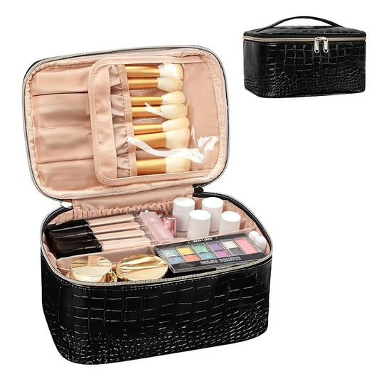 Ocheal makeup bag, portable cosmetic