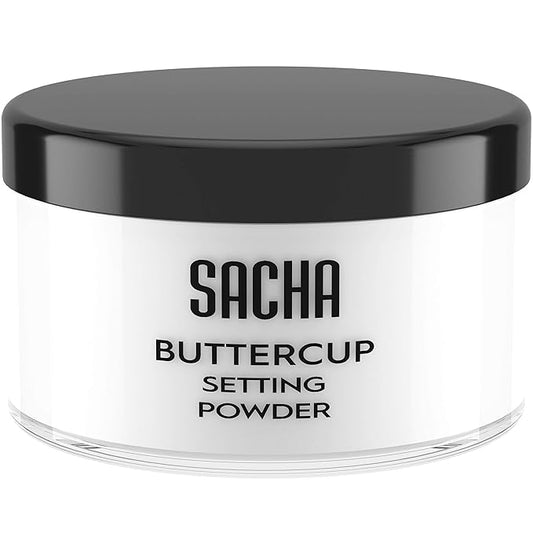Sacha BUTTERCUP No Color Setting Powder Makeup 1.75 1.75 Oz
