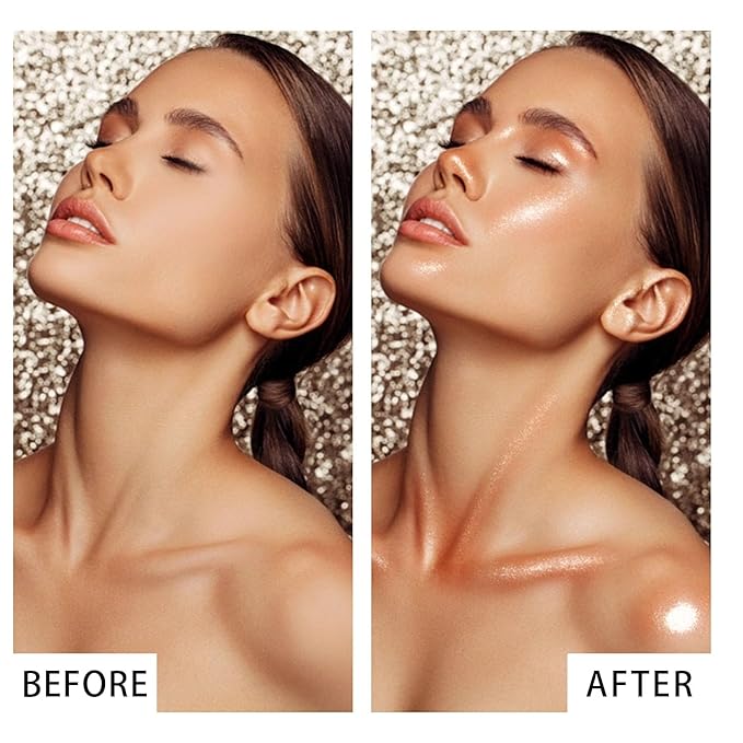 Shimmer Body Oil, Face and Body Liquid Luminizer