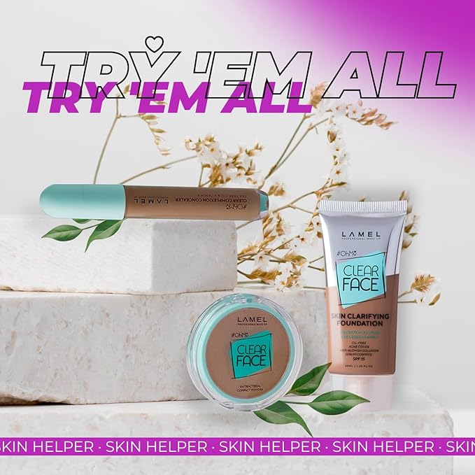 LAMEL OhMy Clear Face Full Coverage Foundation -