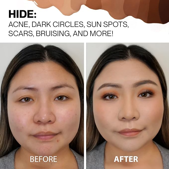 HIDE Liquid Concealer, 0.5 fl. oz. - Honey, Foundation Concealer