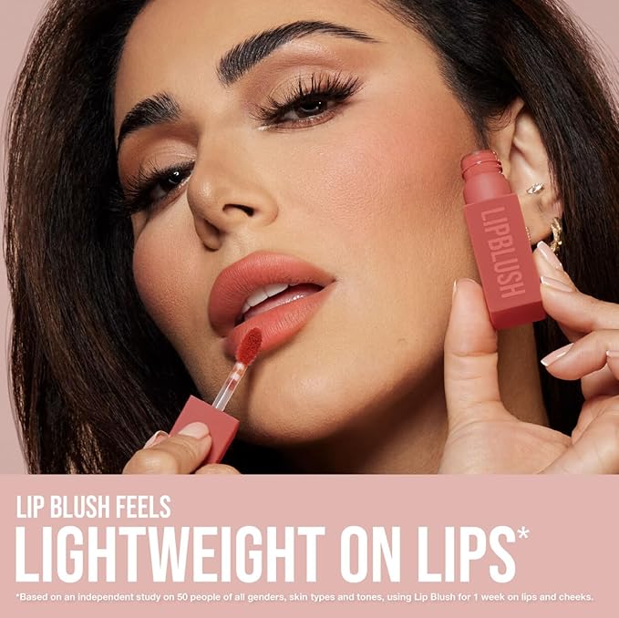 HUDA BEAUTY Lip Blush Cream Lip & Cheek Lip