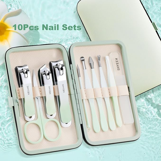 Manicure Set, 10 pcs High-Carbon