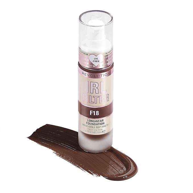 Revolution Beauty, IRL Filter Longwear Foundation, Soft &