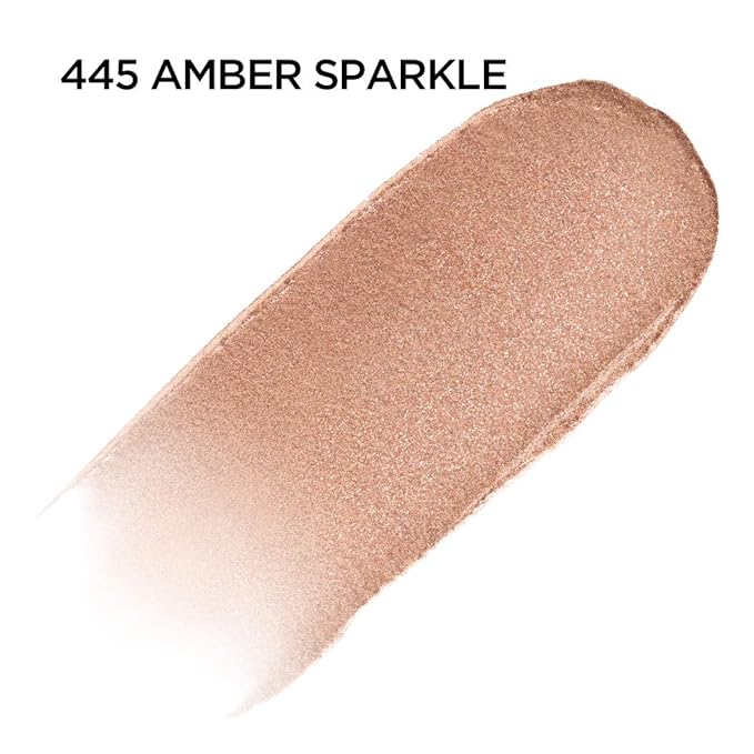 L'Oreal Paris Brilliant Eyes Shimmer Liquid Eye Shadow, Longwearing Lasting Shimmer, Crease Resistant, Flake-Proof, Precision Applicator, Quick Dry, Non-Greasy, Amber Sparkle, 0.1 oz.