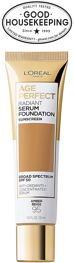L'Oreal Paris Age Perfect Radiant Serum Foundation with 1 Ounce