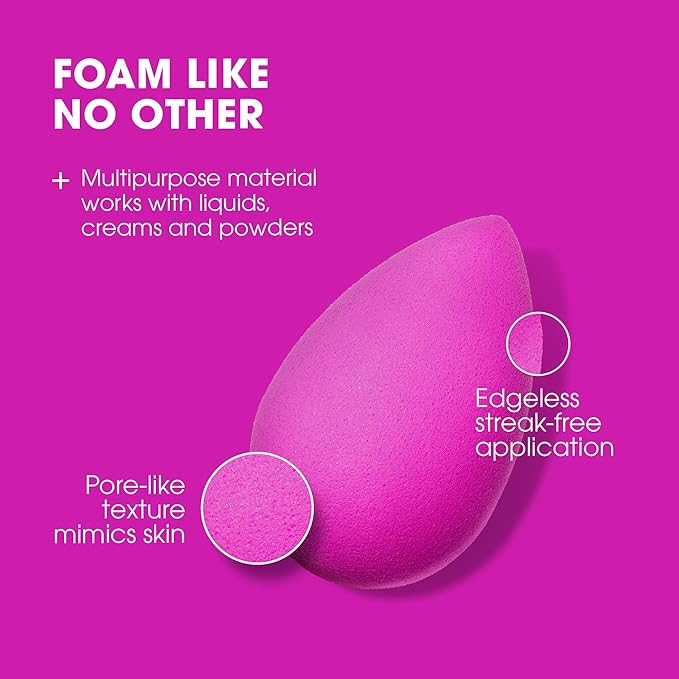 Beautyblender® | Electric Violet Beauty Blender Makeup Sponge,