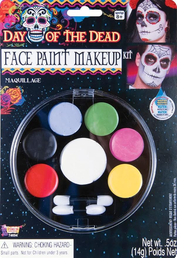 Forum Novelties Costume Day of The Dead Face 14 g