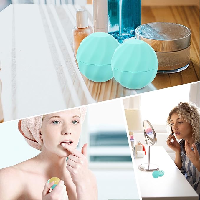 FRCOLOR Lip Balm Containers 10Pcs Empty Holder