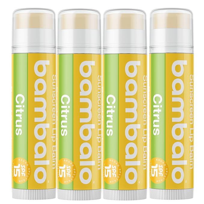 4-Pack Citrus SPF 15 Lip Balm
