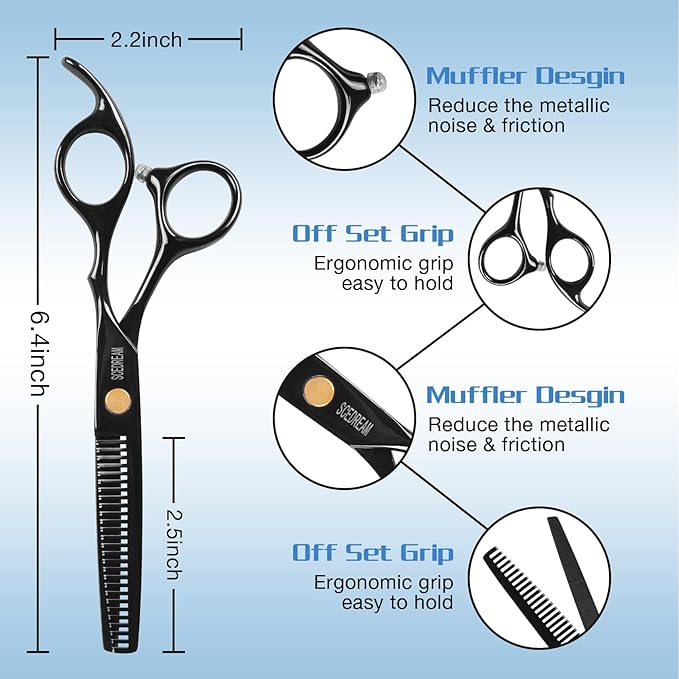 11 PCS Hair Cutting Scissors