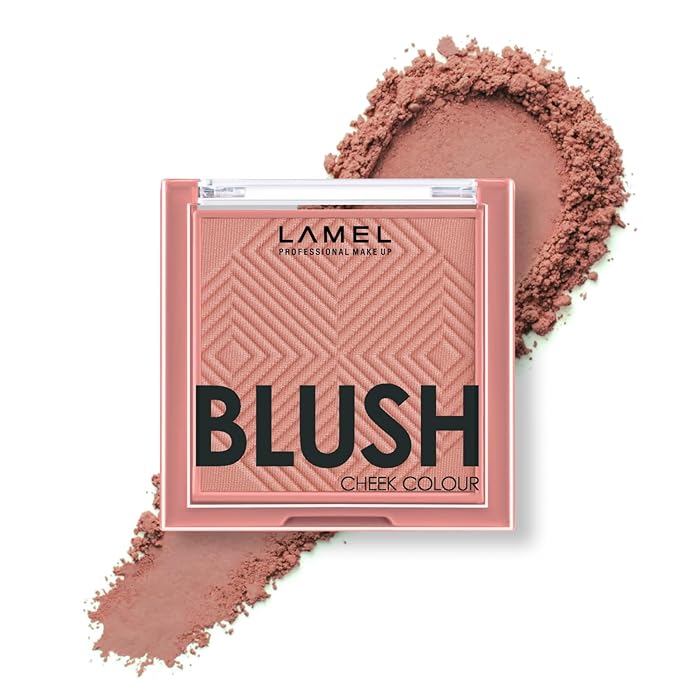 Lamel Coral Blush Cheek Color Mini - Blendable 3.8g