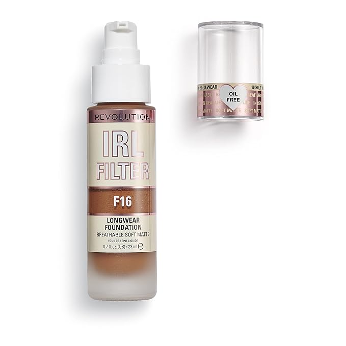 Revolution Beauty, IRL Filter Longwear Foundation, Soft &