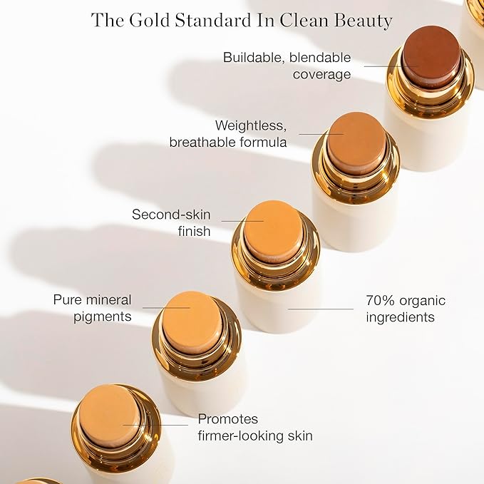 Ogee Sculpted Complexion Foundation Stick (Larch 2.25C - Organic Ingredients