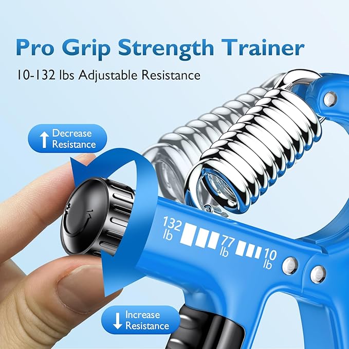 FitBeast Grip Strengthener Forearm Strengthener 10-132 lbs (1 Piece)