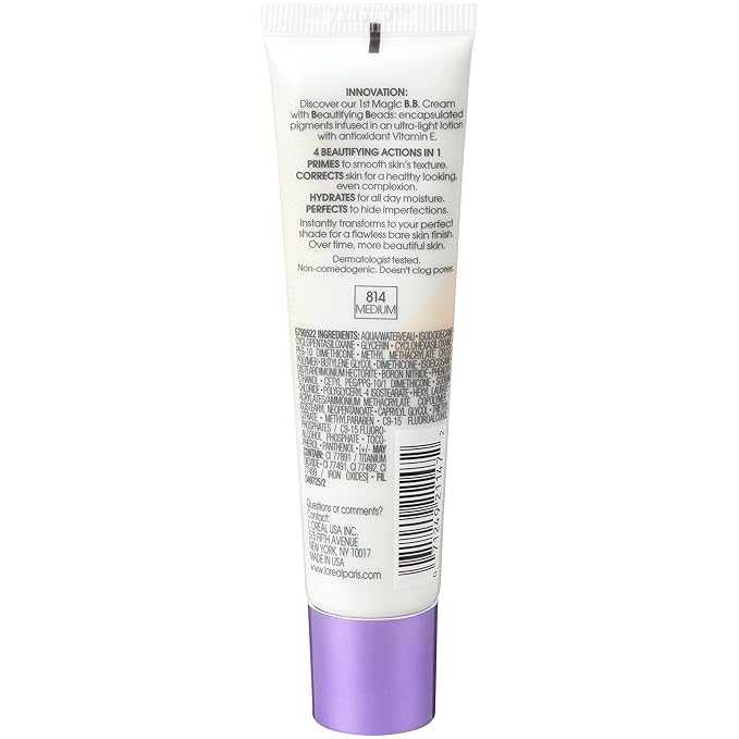 L'Oréal Paris Makeup Magic Skin Beautifier BB Cream 1 Count