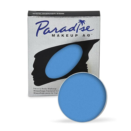 Mehron Paradise Makeup AQ Refill, Sky, Water Activated 0.01 oz