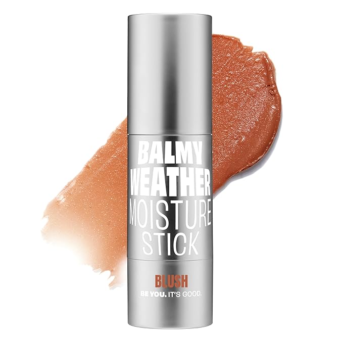 GOOD WEIRD Highlighter: Balmy Weather Blush Stick - MANGO (Terracotta) 15 oz