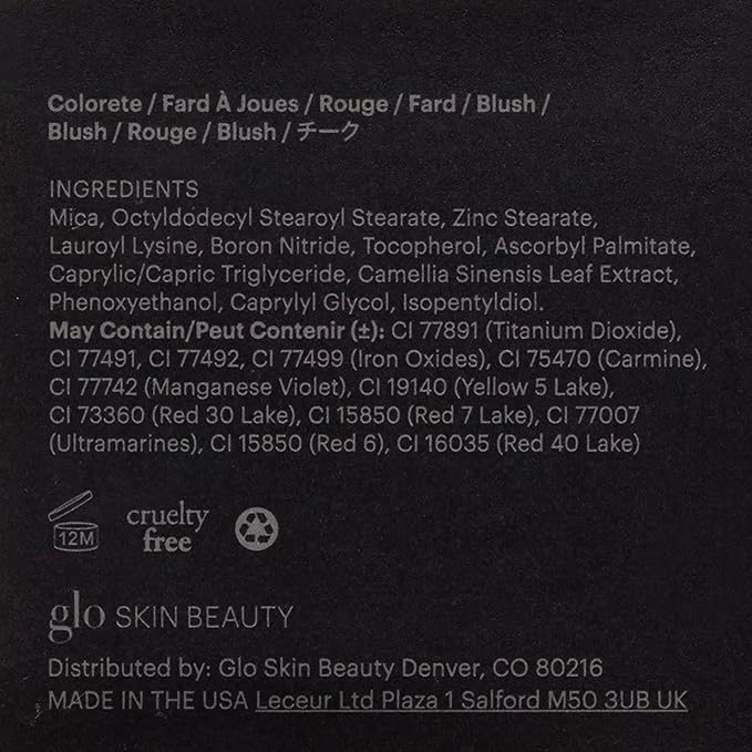 Glo Skin Beauty Blush (Papaya) - Pressed Powder Healthy Glow