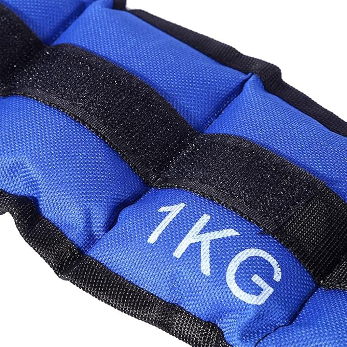 2x 1kg/2.2lb Wrist Ankle Weights for Women
