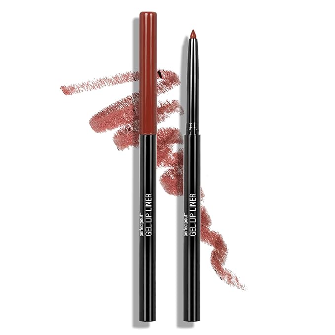 wet n wild Perfect Pout Matte Retractable Gel Lip Liner Pencil, Rich Creamy Long Lasting Color, Well-Defined and Flawless Application, Vegan & Cruelty-Free - Red Bare To Comment