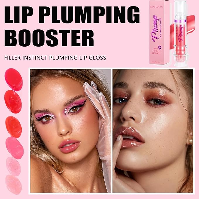 Glossy Finish Lip Glow Oil,Lip Plumping