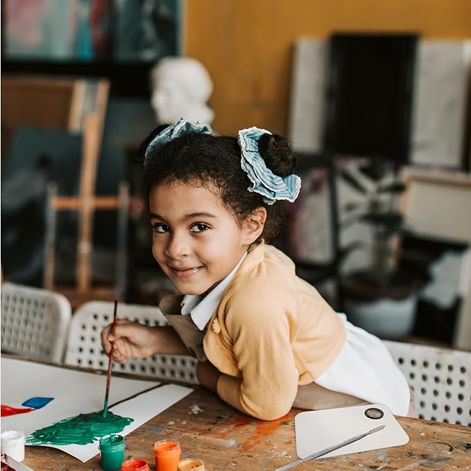 FOMIYES Makeup Palette, Makeup Mixing Palette, Stainless Steel