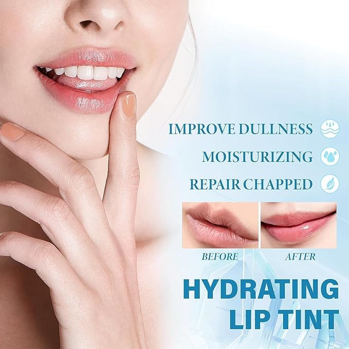 3PC Lip Tint Hydrating,Strength Hydrating Lip Tint,Lip Balm