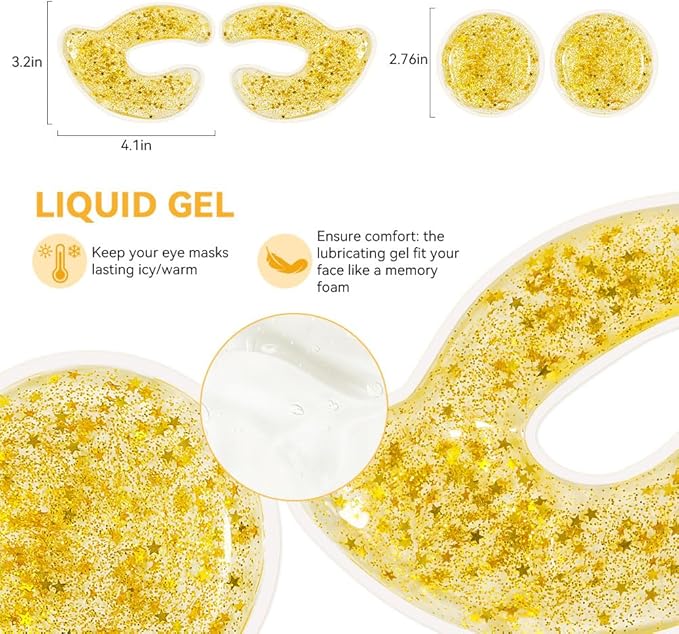 Reusable eye patches 6 pairs,