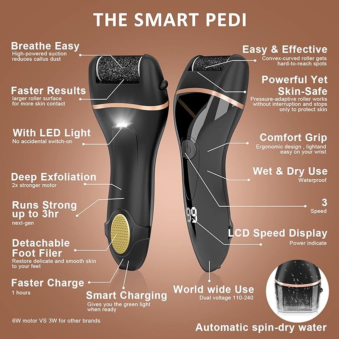 Foot file callus remover for