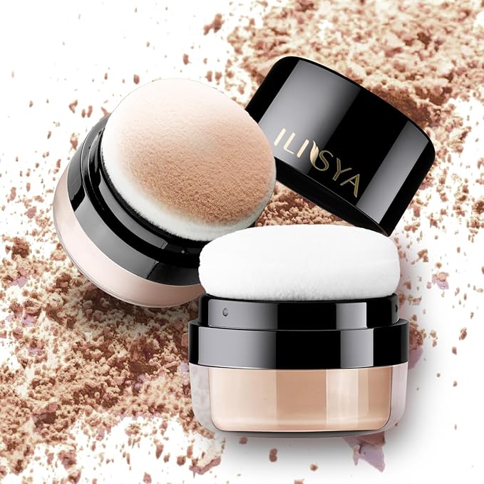 Setting Powder Lightweight Loose Powder Finishing Powder Long-Lasting 2 Boxes