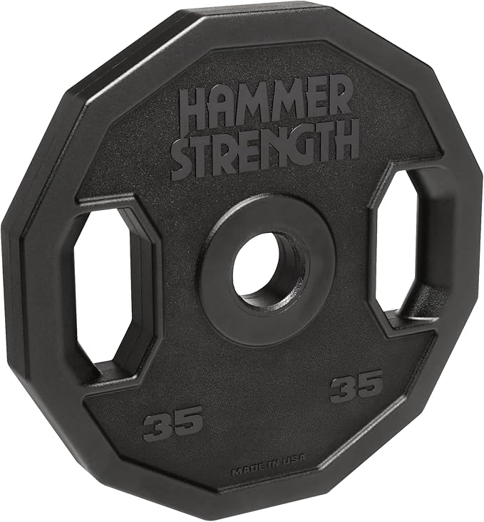 Hammer Strength 35Lb 12 Sided Urethane Olympic Plate