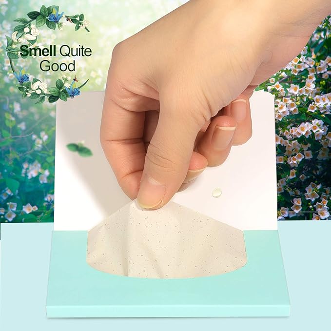 Teenitor Oil Blotting Papers for Face, 100 Sheets Absorbent Pads