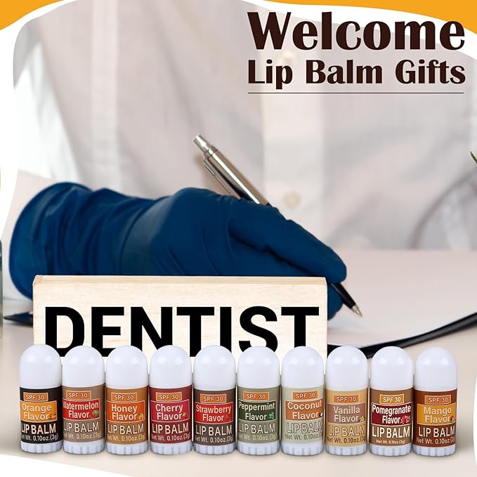 10 Pcs Mini Sunscreen Lip Balms