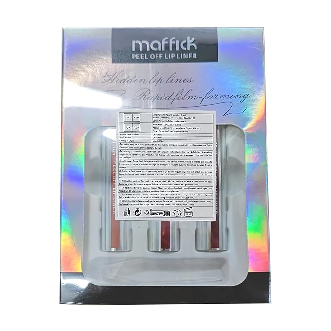 3 Colors Peel off Lip Liner Tattoo, Peel Off Lip Stain Tattoo with Matte Finish, Infused with Vitamin E, Tattoo Lipstick Long Lasting Plump Lip Makeup Gift for Women