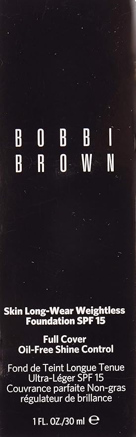 Bobbi Brown Skin Long-Wear Weightless Foundation SPF 15-1 Ivory Women 1 oz
