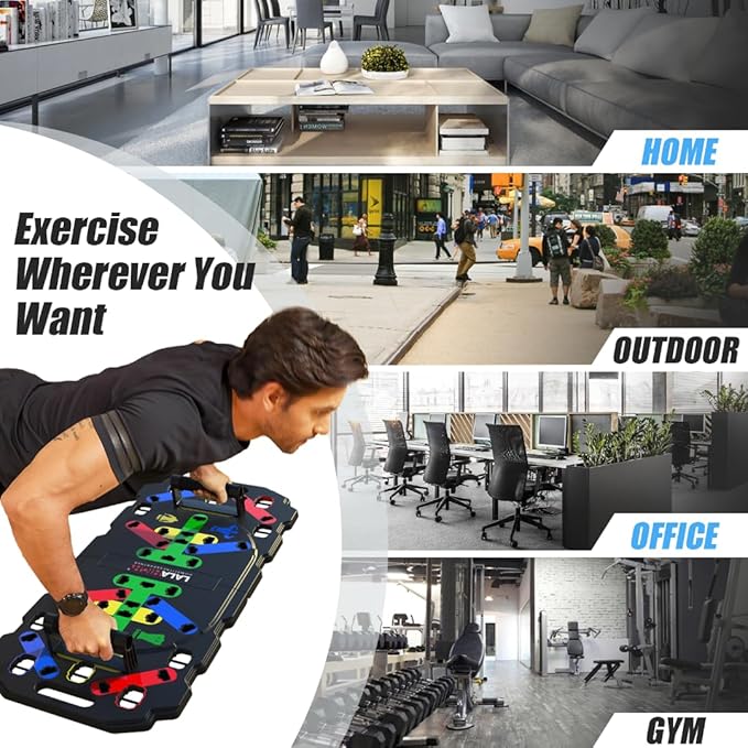 A Must-Have For Home Workout Room!Multi-Functional Fitness Equipment