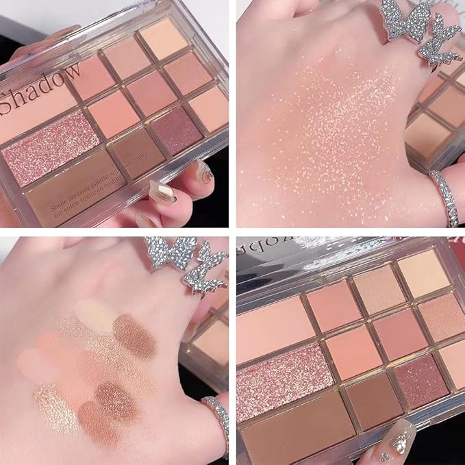 12 Girds Colorful Matte Shimmer Eyeshadow Palette